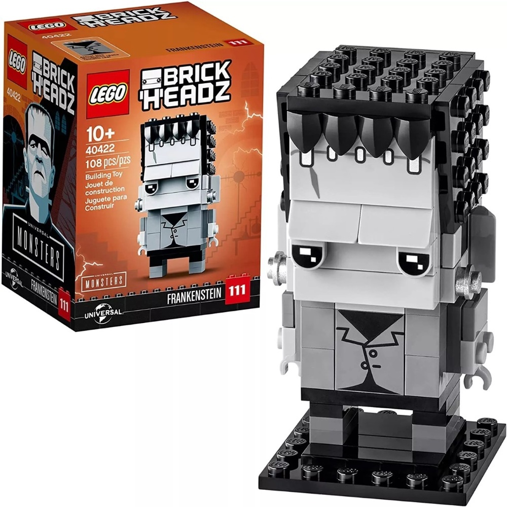 RARE Lego BrickHeadz: Frankenstein (40422) HALLOWEEN - RETIRED